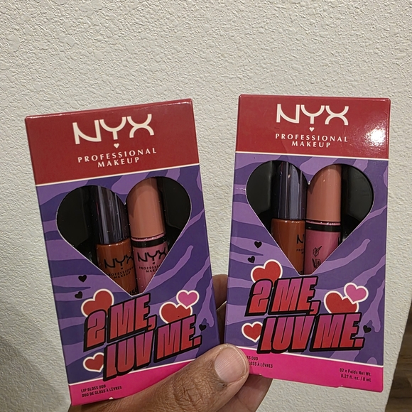NYX Other - NYX Professional Makeup 2 Me, Luv Me Lipstick Set - Pink and Brown Valentines